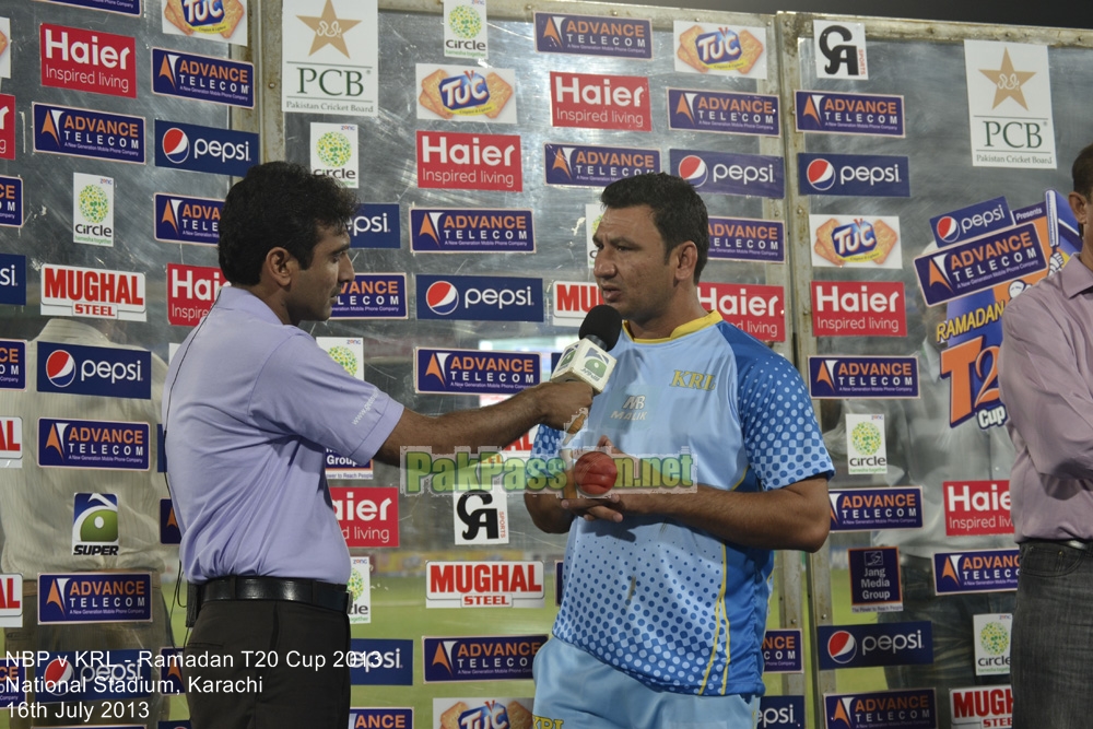 NBP vs KRL - Ramadan T20 Cup 2013