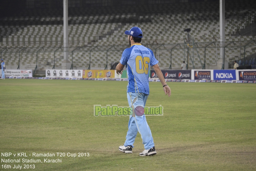 NBP vs KRL - Ramadan T20 Cup 2013