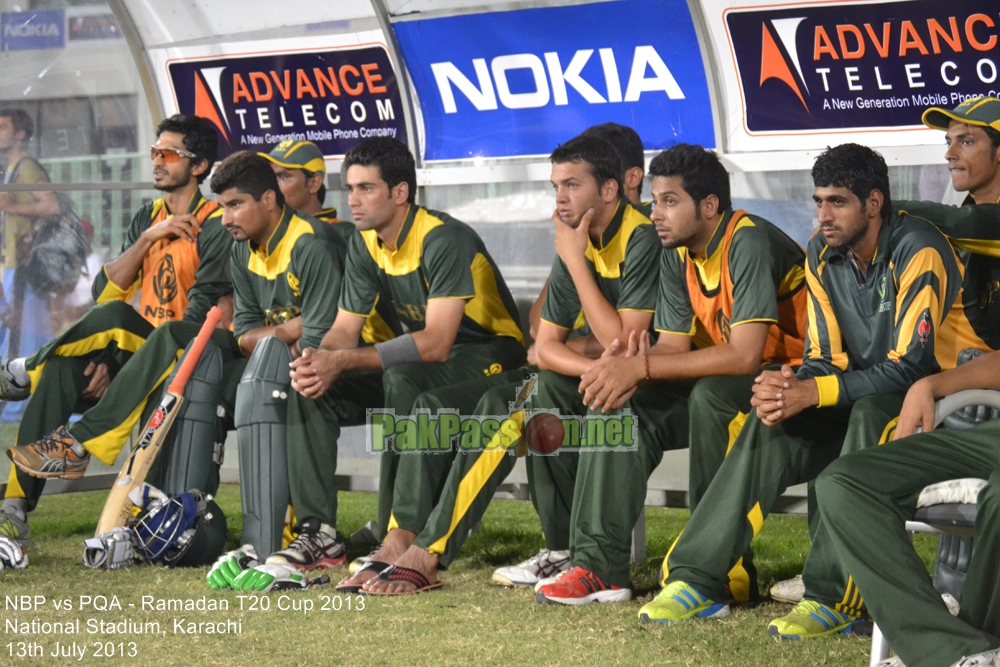 NBP vs PQA - Ramadan T20 Cup 2013