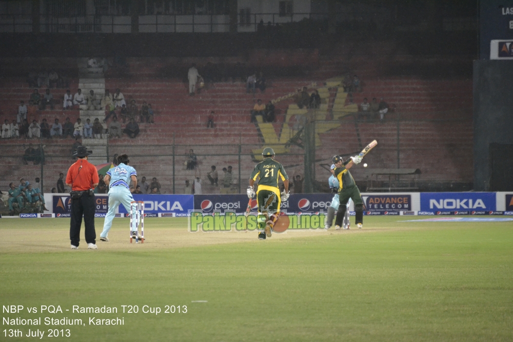 NBP vs PQA - Ramadan T20 Cup 2013