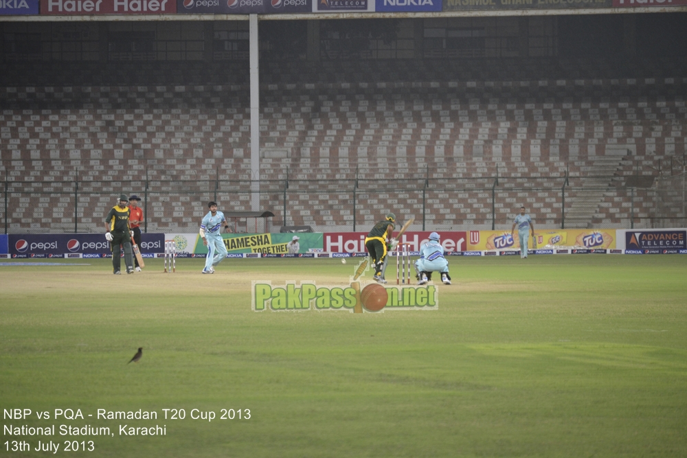 NBP vs PQA - Ramadan T20 Cup 2013