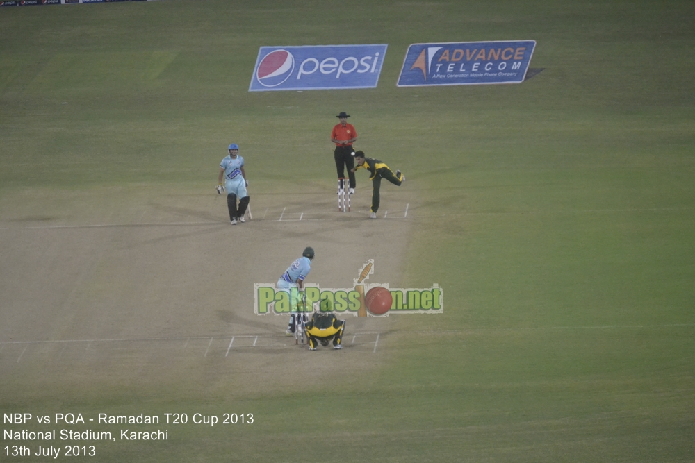 NBP vs PQA - Ramadan T20 Cup 2013