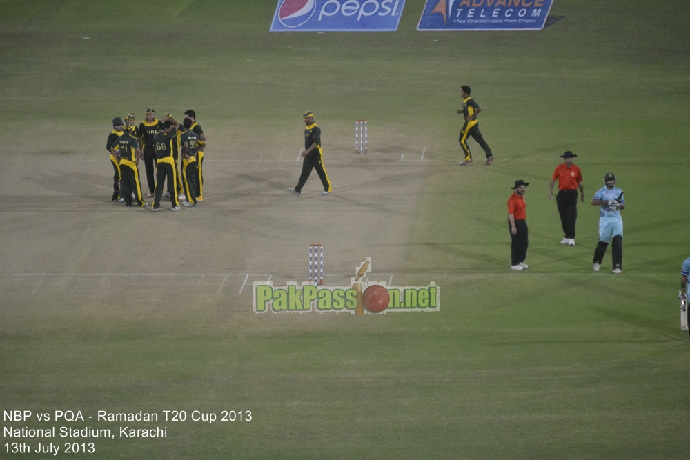 NBP vs PQA - Ramadan T20 Cup 2013