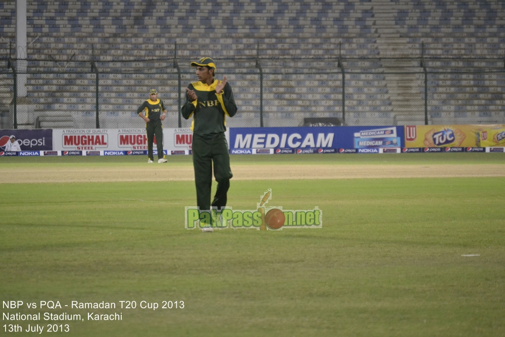 NBP vs PQA - Ramadan T20 Cup 2013