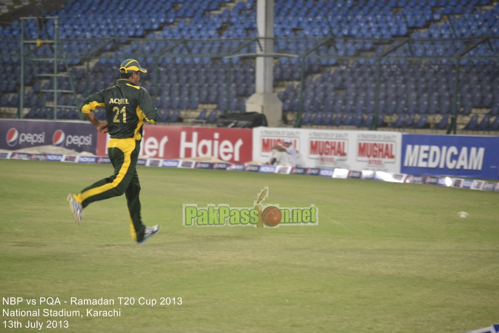 NBP vs PQA - Ramadan T20 Cup 2013