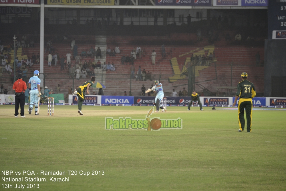 NBP vs PQA - Ramadan T20 Cup 2013