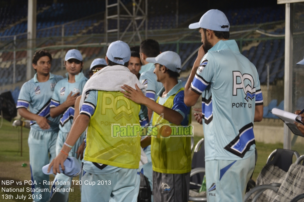 NBP vs PQA - Ramadan T20 Cup 2013