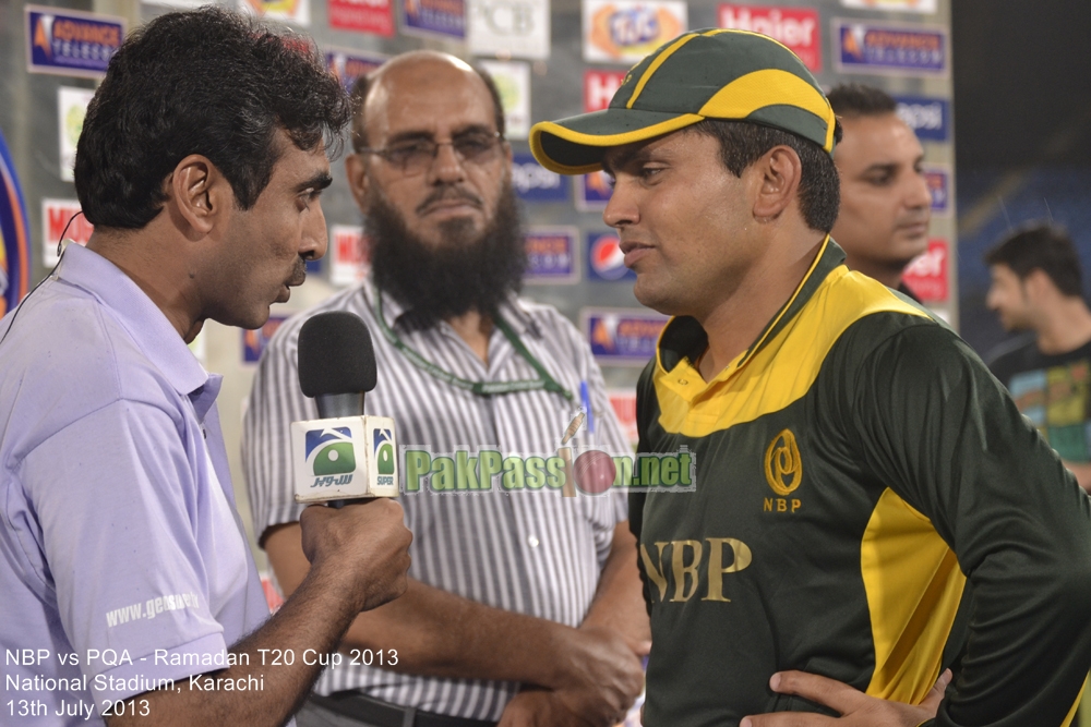 NBP vs PQA - Ramadan T20 Cup 2013