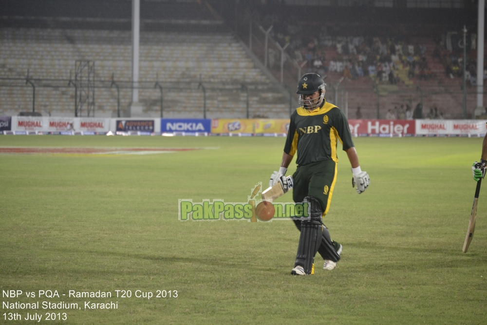 NBP vs PQA - Ramadan T20 Cup 2013