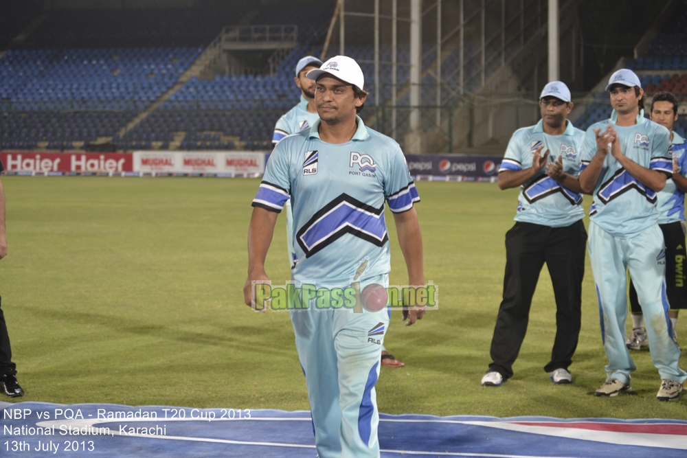 NBP vs PQA - Ramadan T20 Cup 2013