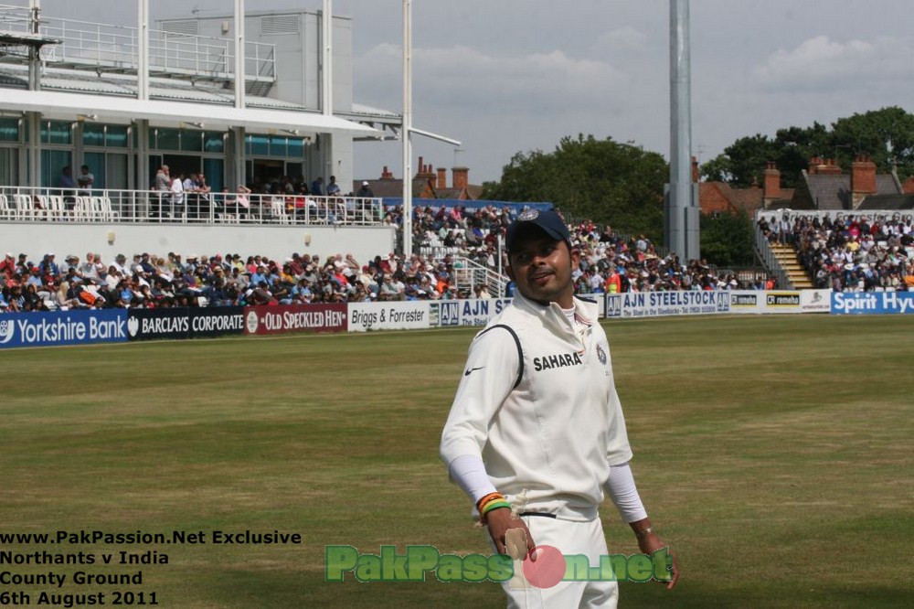 Northants vs. India Day 2 | County Ground | August 6th, 2011