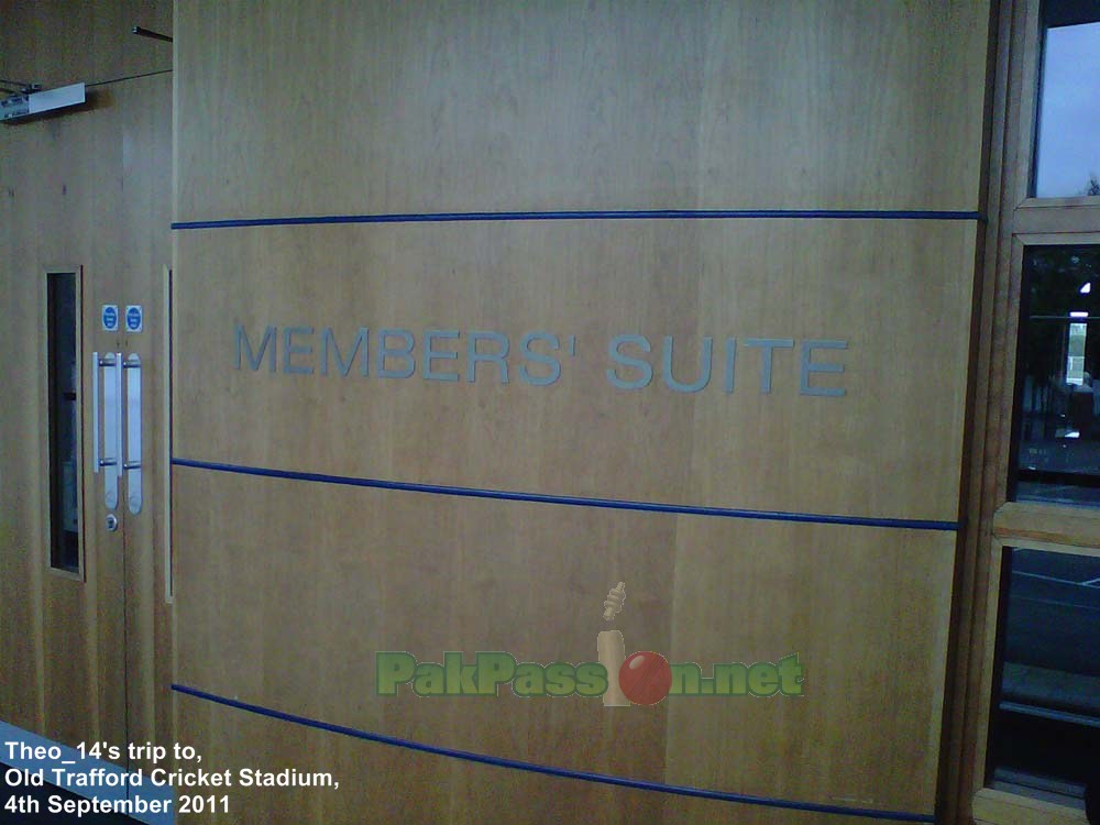 Old Trafford Members Suite