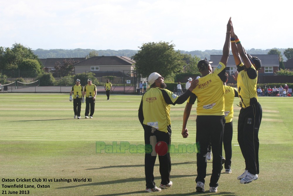 Oxton Cricket Club XI vs Lashings World XI