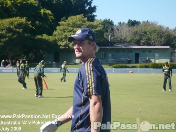 Pakistan A vs Australia A - Brisbane - July 2009