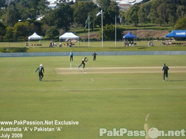 Pakistan A vs Australia A - Brisbane - July 2009