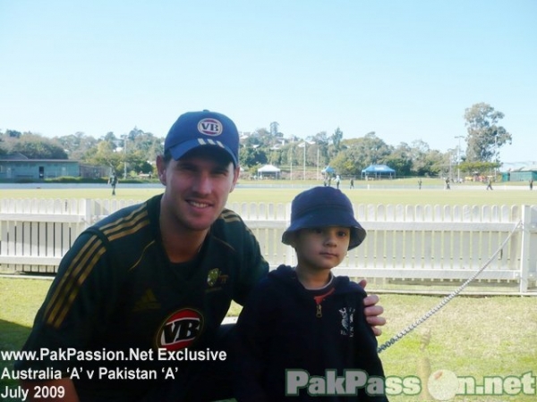 Pakistan A vs Australia A - Brisbane - July 2009