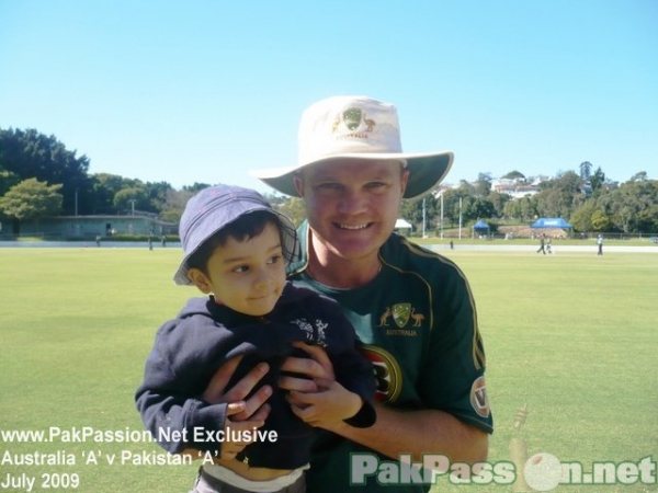 Pakistan A vs Australia A - Brisbane - July 2009