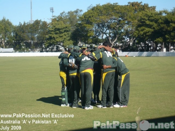Pakistan A vs Australia A - Brisbane - July 2009