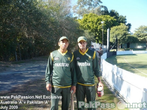 Pakistan A vs Australia A - Brisbane - July 2009