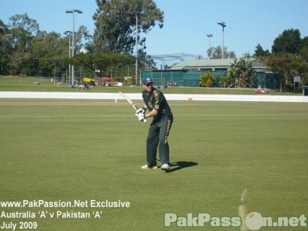 Pakistan A vs Australia A - Brisbane - July 2009