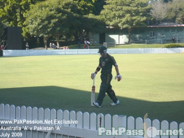 Pakistan A vs Australia A - Brisbane - July 2009