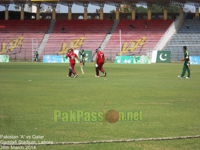 Pakistan 'A' vs Qatar