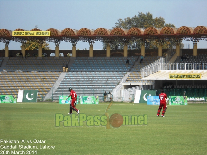 Pakistan 'A' vs Qatar