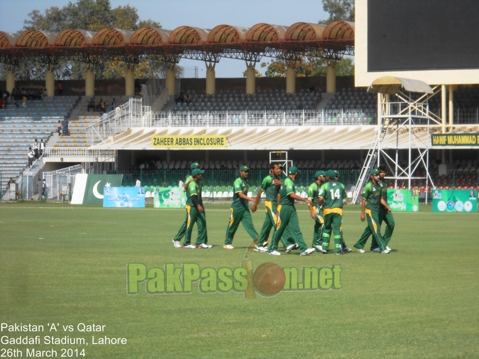 Pakistan 'A' vs Qatar