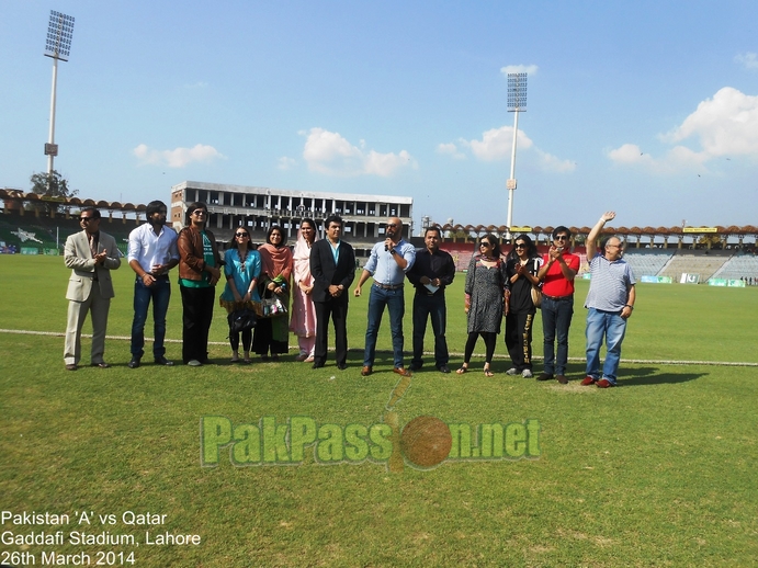 Pakistan 'A' vs Qatar