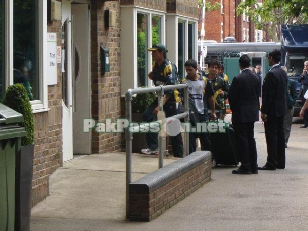 Pakistan check-in at Lord's