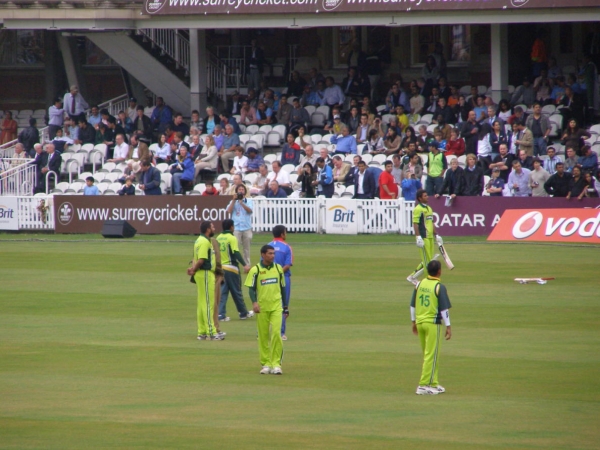 Pakistan Players Warmup