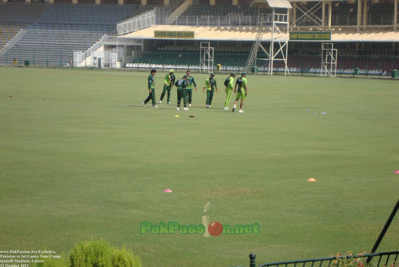 Pakistan Pre-Series Camp