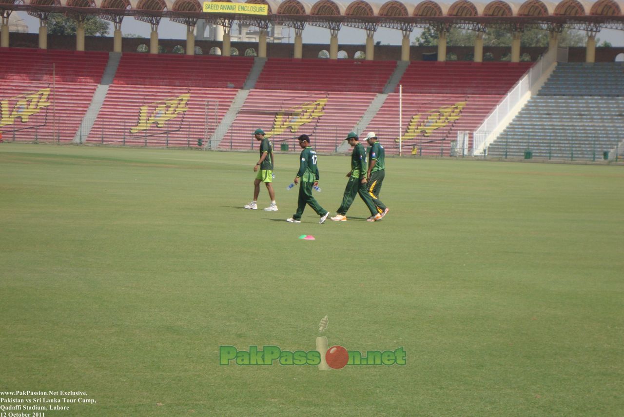 Pakistan Pre-Series Camp