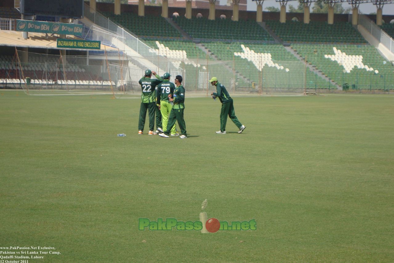 Pakistan Pre-Series Camp