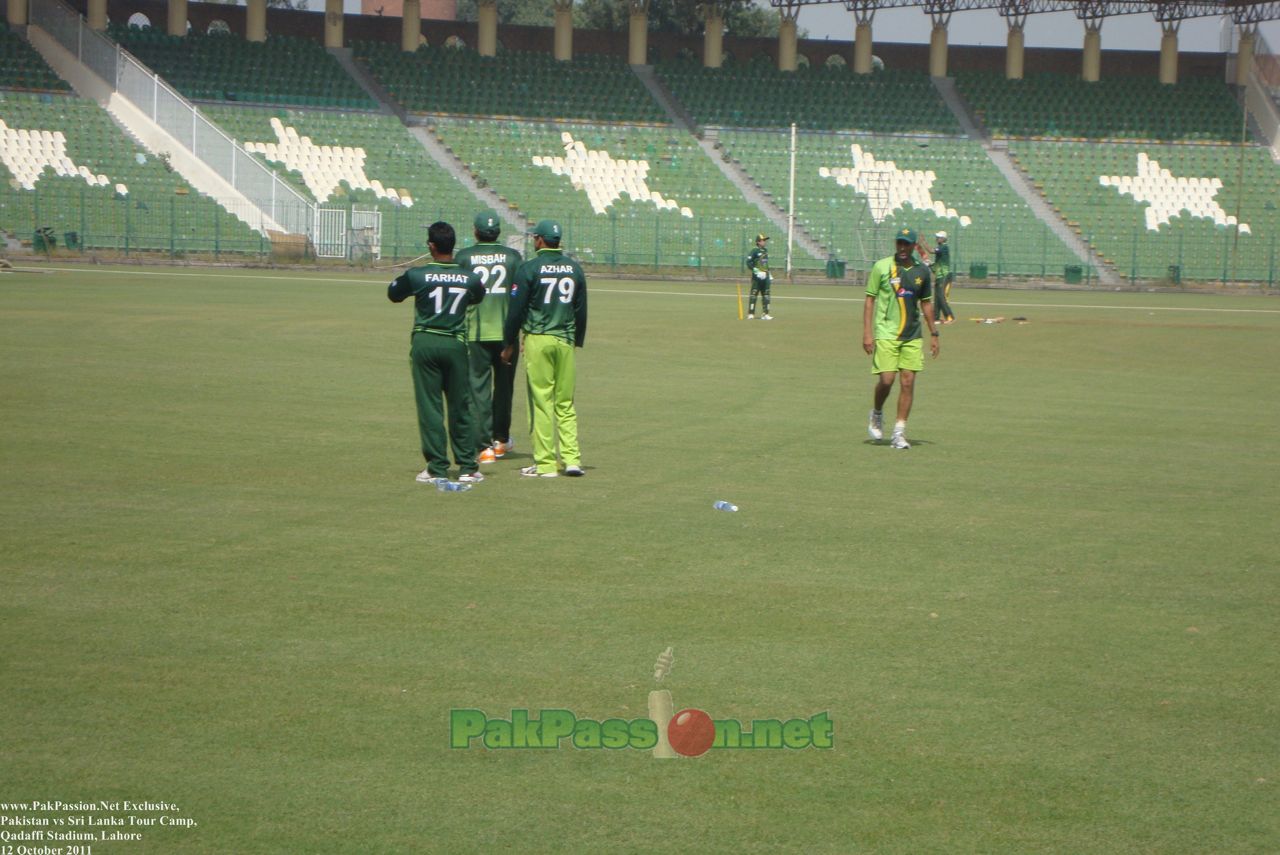 Pakistan Pre-Series Camp