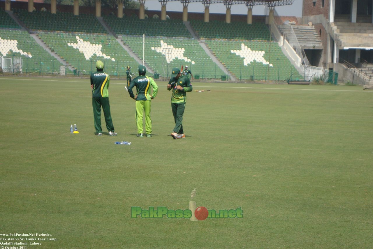 Pakistan Pre-Series Camp