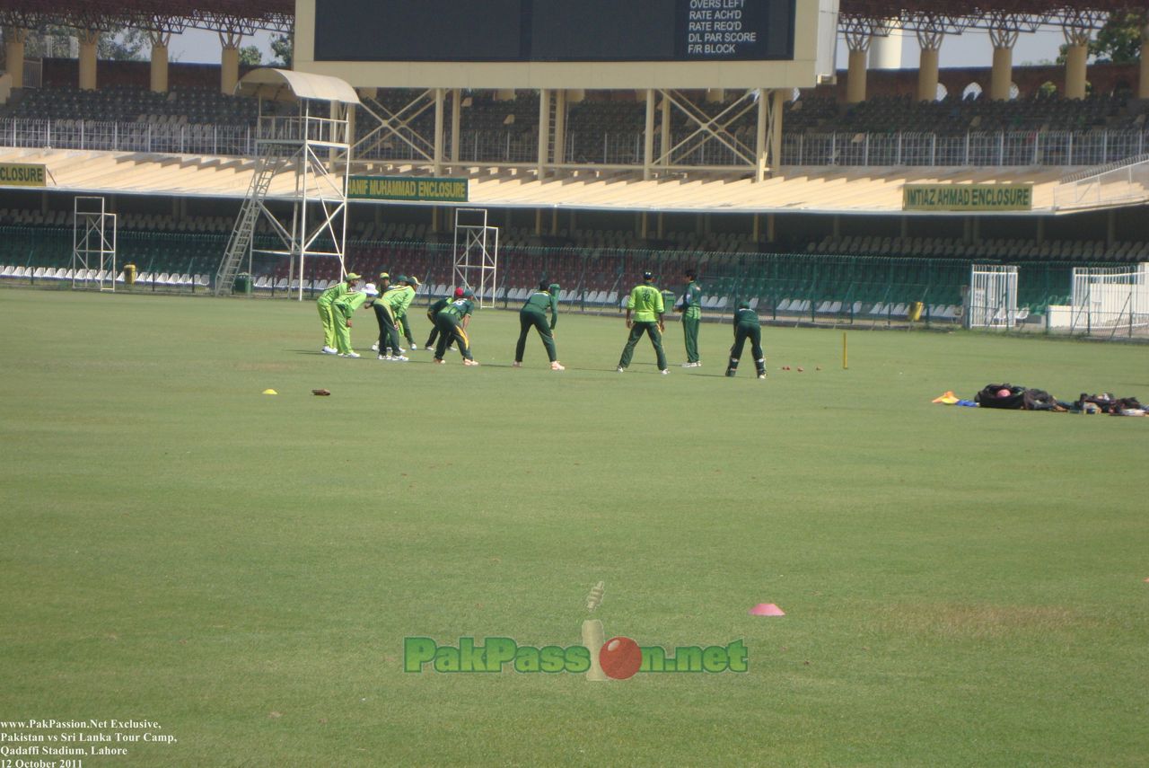 Pakistan Pre-Series Camp