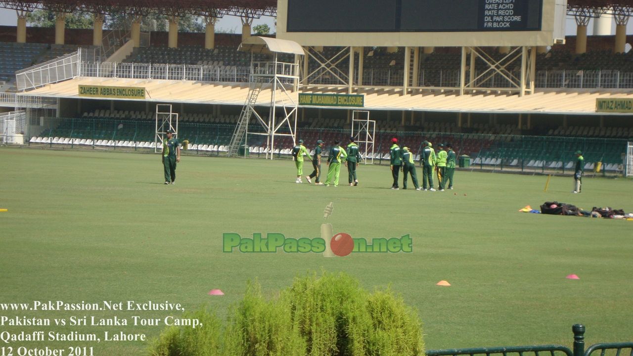 Pakistan Pre-Series Camp