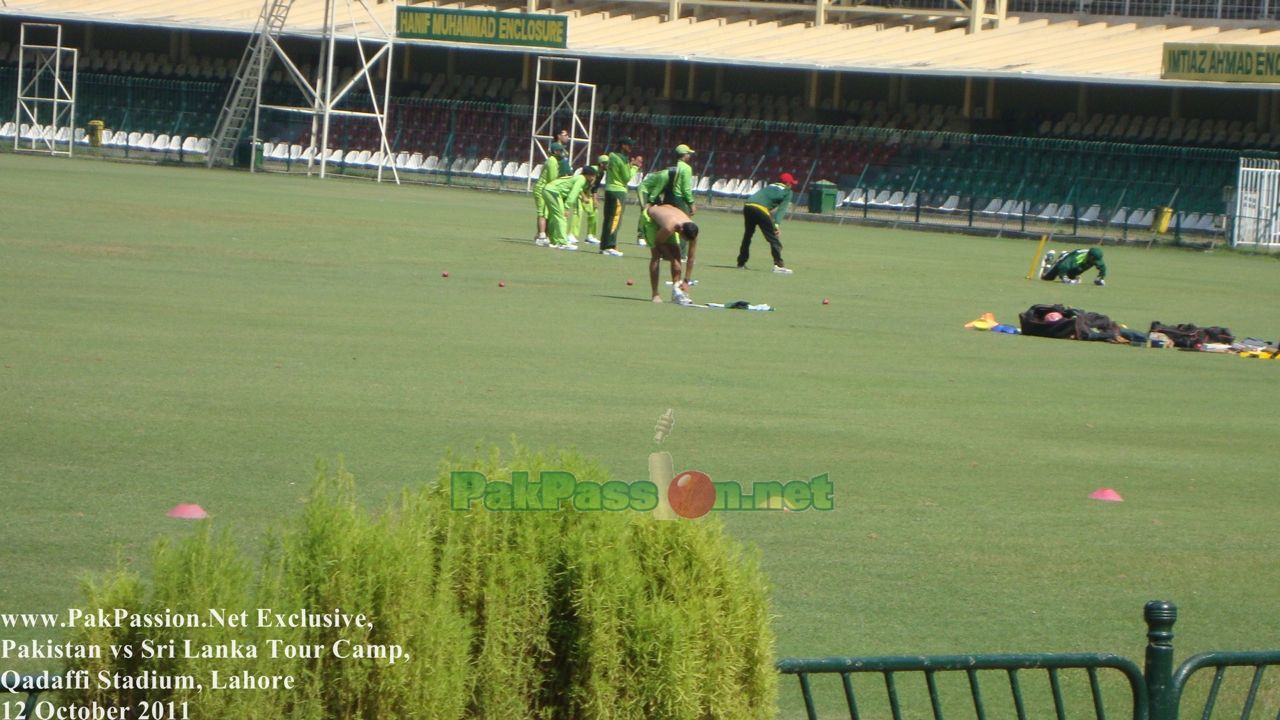 Pakistan Pre-Series Camp