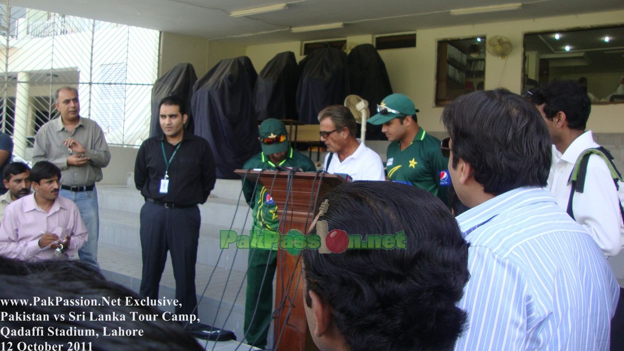 Pakistan Pre-Series Camp