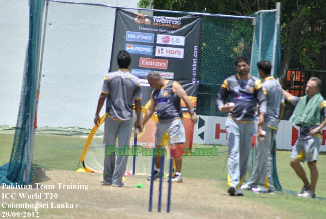 Pakistan Team Training Colombo