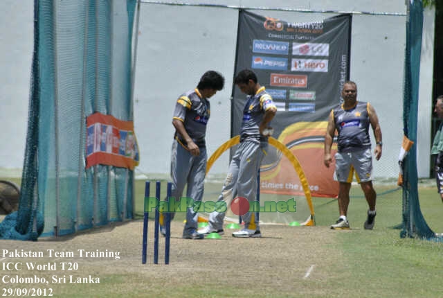 Pakistan Team Training Colombo