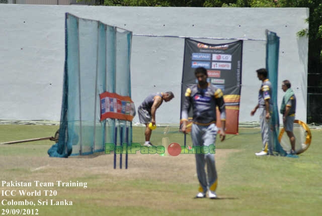 Pakistan Team Training Colombo