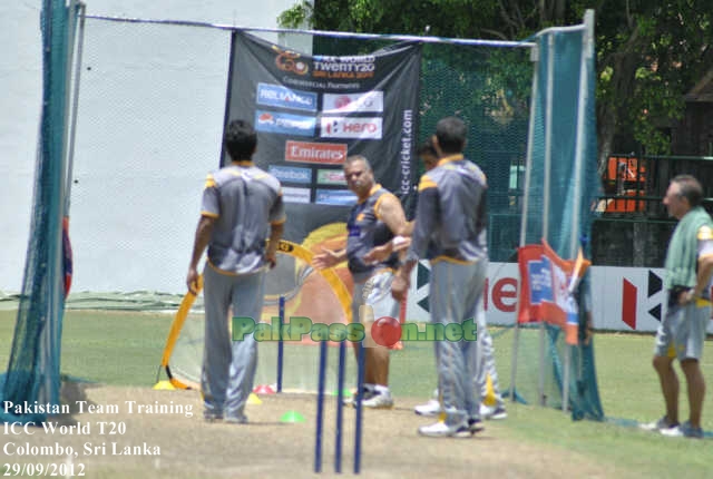 Pakistan Team Training