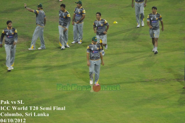 Pakistan team training