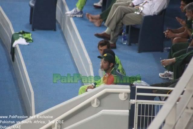 Pakistan Team's Dug Out