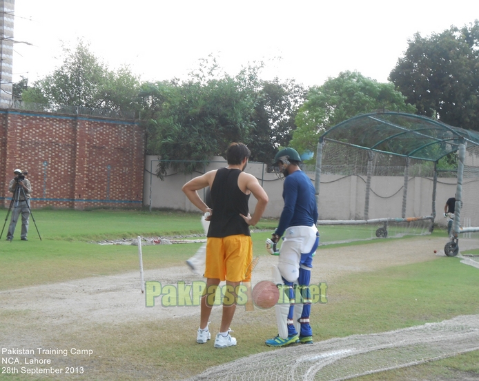 Pakistan Training Camp. National Cricket Academy