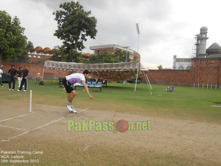 Pakistan Training Camp. National Cricket Academy