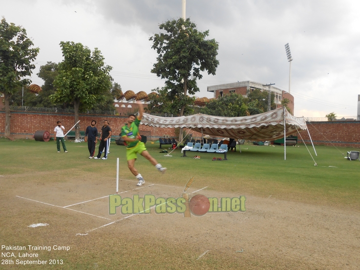 Pakistan Training Camp. National Cricket Academy