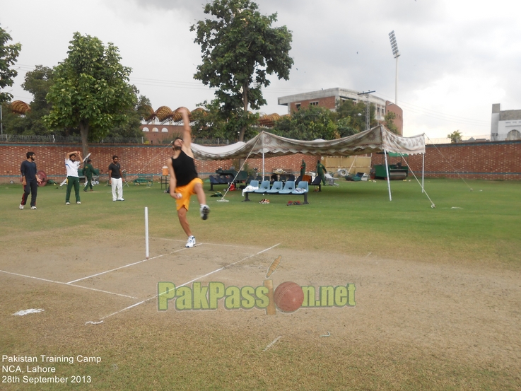 Pakistan Training Camp. National Cricket Academy